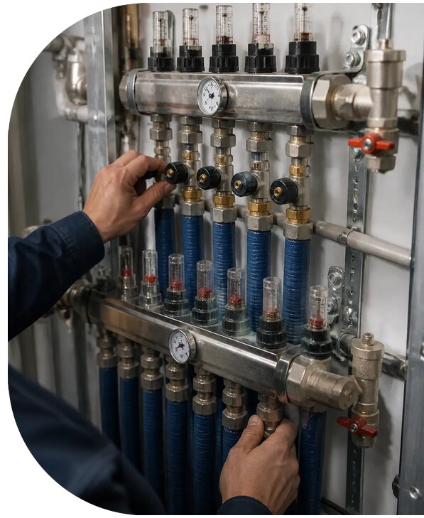 Гидравлическая балансировка отопления в Тихорецке от 8246 р. | АПаруса-Тхр