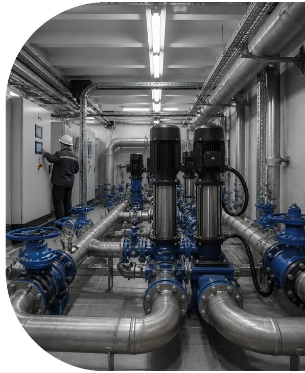 Реконструкция насосной станции в Тихорецке от 154605 р. | АПаруса-Тхр
